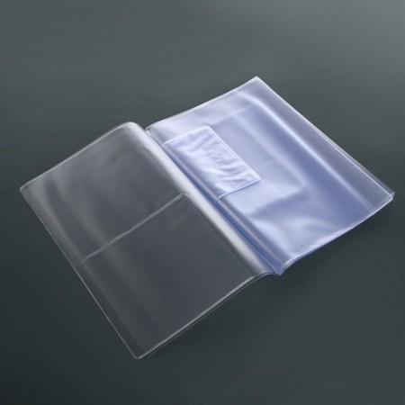 PVC liner (A5) for family documents, 3 sets, transparent color-2