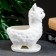 Pot "Lama Lyol" White, 15x8x12cm
