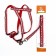 The reflective “bones” set, a collar of 120 x 1 cm, Osh 26-42 cm, fire 26-42 cm, red