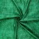 Flap with a foil pile, green color, 100 × 140cm