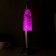 Typhoon lamp Led, lava, sparkles, silver 35.5 cm Risalux