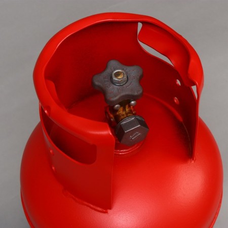 Gas cylinder, 12 l, with a valve, empty, GOST 15860-84-2