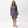 Women's robe KAFTAN BASIC Size 52-54, gray-blue