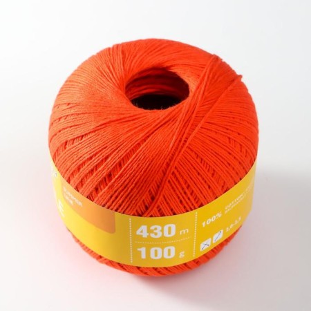 Kable yarn (cable) 100% cotton 430m/100g Mork_x1 (30670)-1