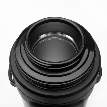 Thermos, 2 l, the path "Master K.", with two circles, retains heat 24 hours, 34 x 11 cm, black-2