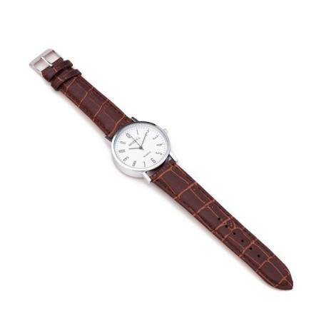 Men's wrist watches, D-4 cm, brown strap-3