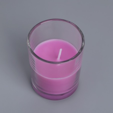 Aromatic candle in a glass "Nyud", 5x6 cm, lavender-3