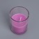 Aromatic candle in a glass "Nyud", 5x6 cm, lavender