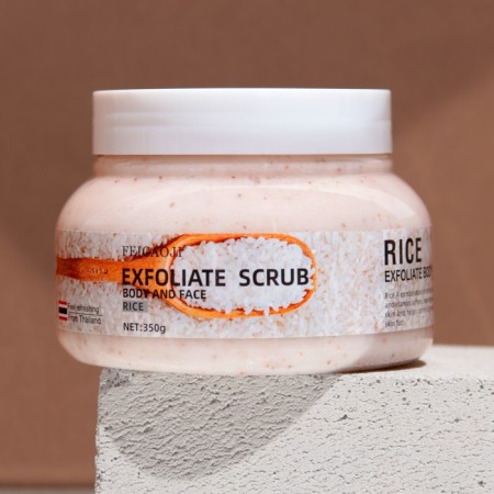 Body scrub rice, 380 g