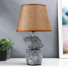 Table lamp 7515132TL/1 E14 40W gray 20x20x34 cm Risalux