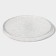 Glass dessert plate with the side "Nuuk", D = 21 cm