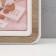 Photo frame LHDF "Mom" 33x33 in 3 photos 10x15 cm, col. oak/white (plastic screen)