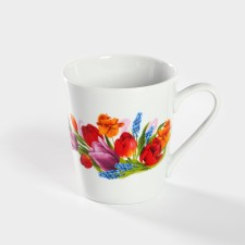 Porcelain mug 