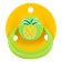 Latex-Latex classic “pineapple” nipple, with a curved pile, from 0 months.