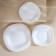 Luminarc Carine table service, glass ceramics, 18 objects, white color