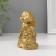 NECKE Polystone "Snake with a bag of Chinese coins" 4.7x7.5x9.7 cm