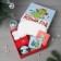 Gift set KAFTAN "New Year" socks p, 36-39 (23-25 ​​cm), bombing baths
