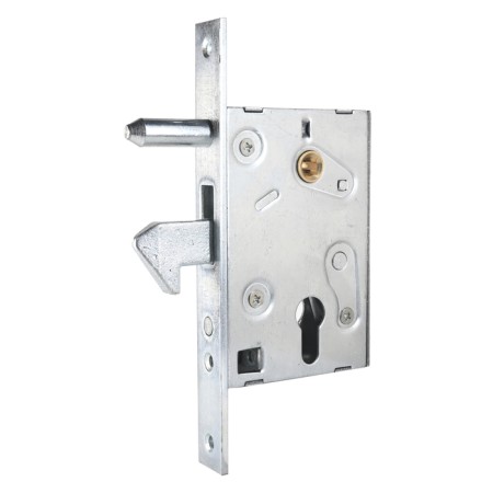Soldering lock for sliding gates, Bulat ZV 4-1K.50.72.25.04, under c/m, chrome