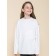 Jumper for girls, height 116 cm, white color