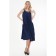 Women's dress, size 48, blue color