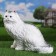 Garden figure "Cat Vaska" 24x42x34cm