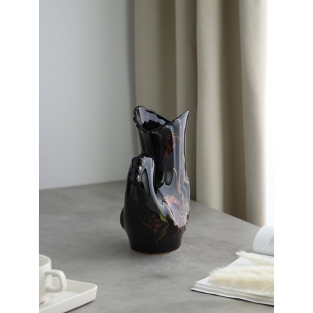 Ceramic VAZA "Dove", desktop, 25 cm, mix-3
