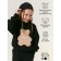 Children's suit Amarobaby Teddy, height 128 cm, black color