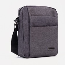 Male bag, gray color