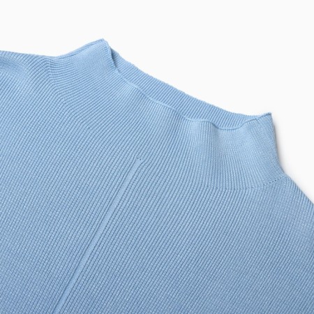 Women's costume (jumper/trousers), blue color, size 44-48 (One size)-5