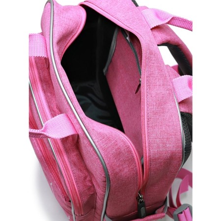 School backpack, synthetic fabric, 300x390x115 cm, pink-4