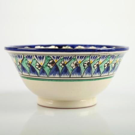 Rishtan ceramics "Patterns", 18 cm, big, mix-7