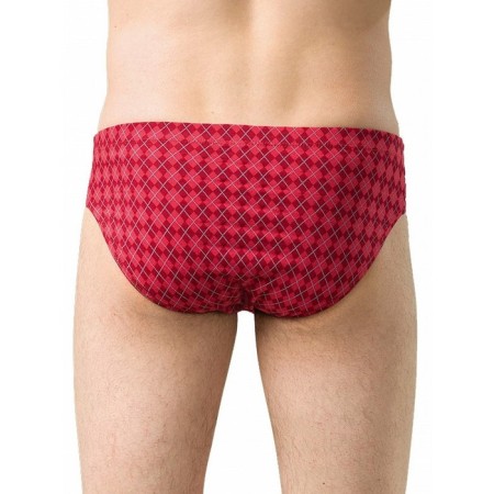 Male panties, size XL, Terracotta, Blue, 2 pcs-2