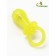 Chewing toy "nipple" Transparent, pp, 9.5 cm, yellow