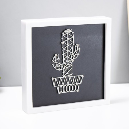 Light Non-Nonnik "Cactus" LED USB from batteries 3haa white 24.5x24.5x3.5 cm Risalux-1