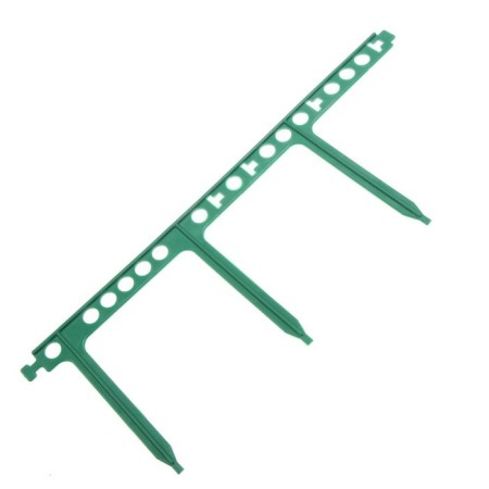 Builder for strawberries, d = 11 cm, plastic, set 10 pcs., Mix color-5