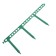 Builder for strawberries, d = 11 cm, plastic, set 10 pcs., Mix color