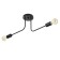 Causte "Campa" 2he27 40W Black 51x12x13.5 cm