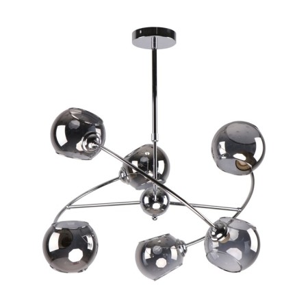 Lamp ceiling Economy light 20690/6cr GR, 6x60W, E14, 75x68x68 cm, color chromium color