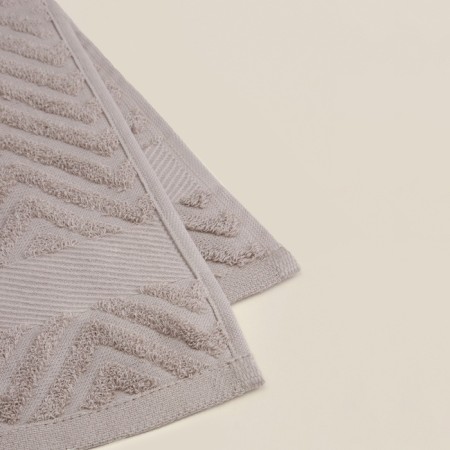 Trick Tensor SL Home: Geometry "Sabbia" 50x90 cm, 83% cotton, 17% flax, 500 g/m2-5