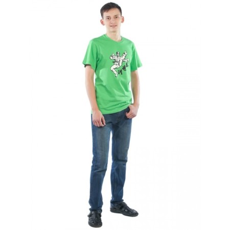 T-shirt "Tykvan-do" 44, green color-1