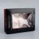 The box is folding, the lid is, the "real man", 16.5 x 12.5 x 5.2 cm with the window