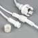 Girlyand "Retro Belt Light" 10 m, IP54, UMS, white thread, step 50 cm, E27 (without lamps), 220 V