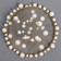 Jewelry for the cake "Pearl Crown", 12 cm