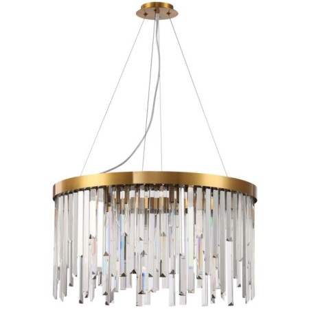 Crystal Crystal Chandelier Venecia 8xe14 40W, size 60x60x45-92 cm, bronze color