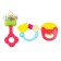 A set of rattles "Sweets", with elastic elements, 3 pcs, crumb I