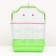 Poultry cell is equipped BD-2/4F, 34 x 27 x 44 cm, green