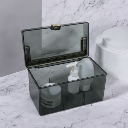 Organizer for storage, with a pen, 21.5 × 12 cm, green/golden color-1