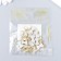 Decor for creativity plastic "Bows" gold set 30 pcs 0.9x1.3 cm