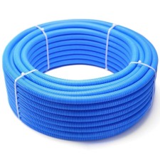 Metal-plastic pipe RIIFO OMNI, PE-XB/AL/PE-XB, D = 16 x 2 mm, Blue casing 25/20, 50 m