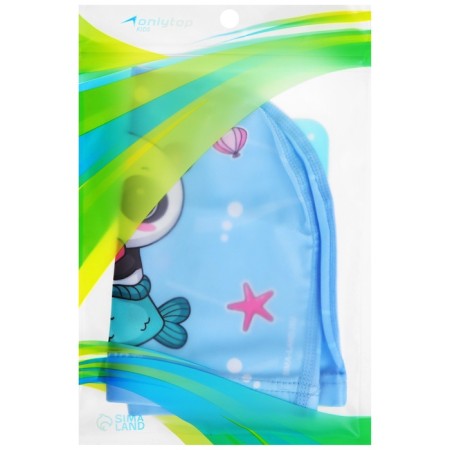 Hat of swimming children's Onlytop "Milot", fabric, girth 46-52 cm-13